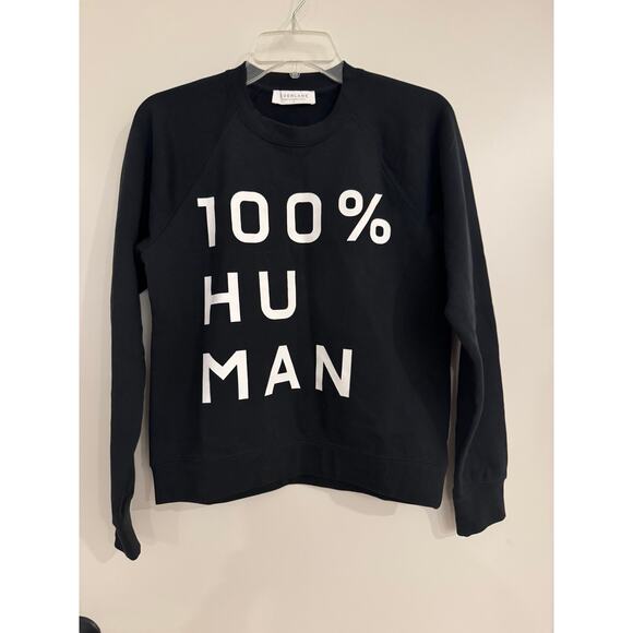 Everlane 100% Human Black Sweatshirt – Size Small NEW - Picture 2 of 6